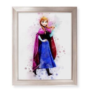 Anna Frozen Watercolor Print